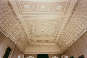 Techo del salón, Claydon House, Buckinghamshire, c.1768