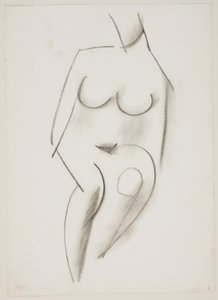 Mujer desnuda sentada vista de frente