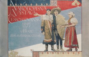 Póster para la Exposición Etnográfica, 1894