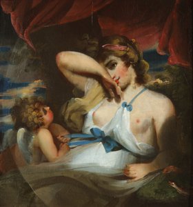 Diosa y Cupido