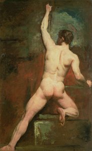 Estudio para un desnudo masculino