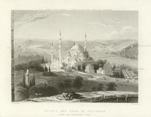 Mezquita y Tumba de Suleiman, Constantinopla