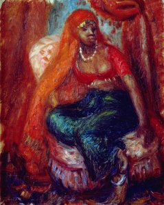 Mujer negra en traje