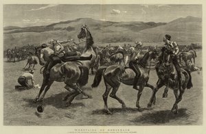 Lucha a caballo