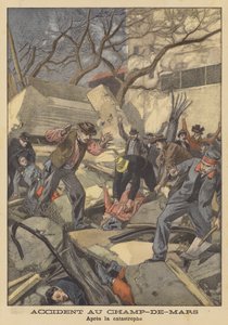 Accidente en el Champ-de-Mars, París