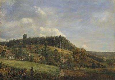 Paisaje en el norte de Alemania de Adolf Vollmer