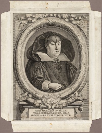 María Magdalena de Austria de Adriaen Haelwegh