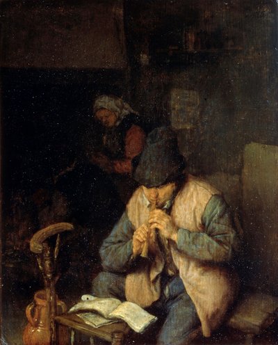 Un flautista, c1660 de Adriaen Jansz. van Ostade