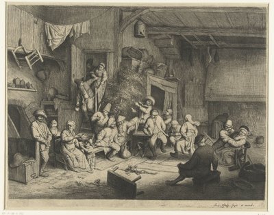 Baile en la posada de Adriaen van Ostade