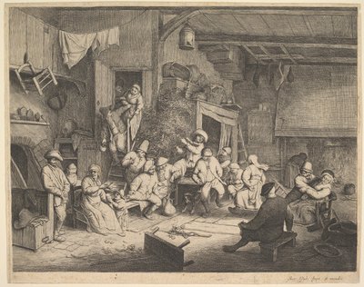 El baile en la posada de Adriaen van Ostade