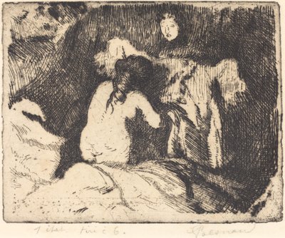 Levantándose de Albert Besnard