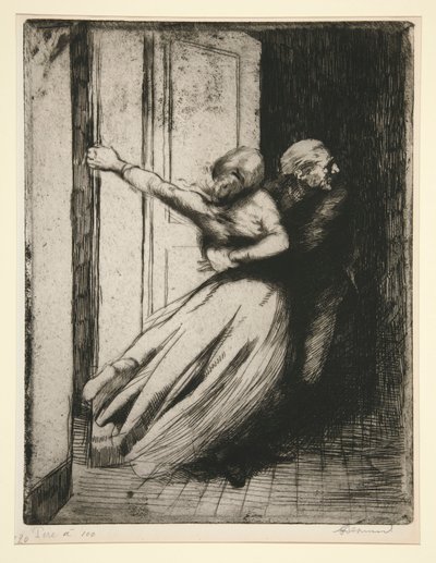 violación (violación) de Albert Besnard