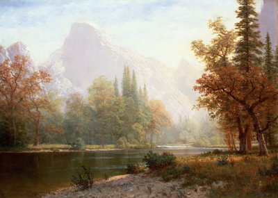 Half Dome, Yosemite de Albert Bierstadt