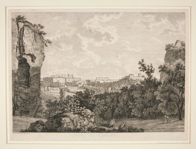 Las Termas de Caracalla, Roma de Albert Christoph Dies