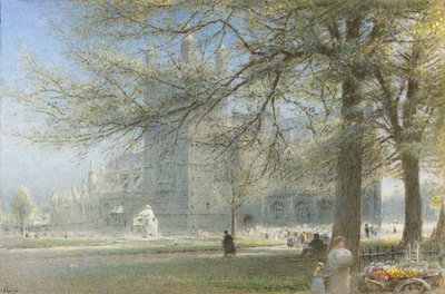 Catedral de Exeter de Albert Goodwin