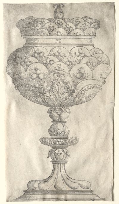 Copa con lirios del valle de Albrecht Altdorfer