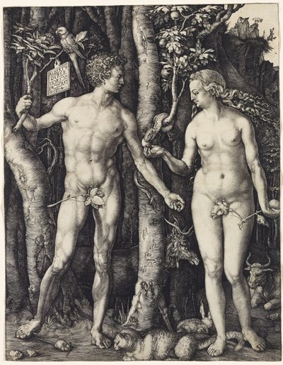 Adán y Eva de Albrecht Dürer