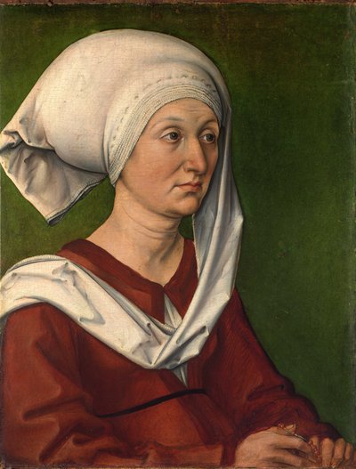 Retrato de Barbara Dürer, nacida Holper de Albrecht Dürer