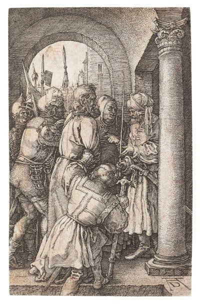 Cristo ante Pilato, 1512 de Albrecht Dürer