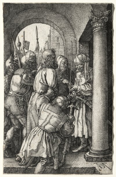 Cristo llevado ante Pilato de Albrecht Dürer