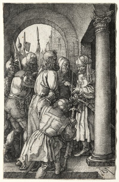 Cristo llevado ante Pilato, 1512 de Albrecht Dürer