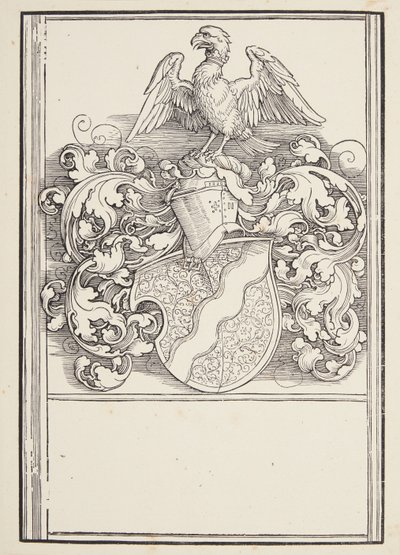 Escudo de armas de Michael Behaim de Albrecht Dürer