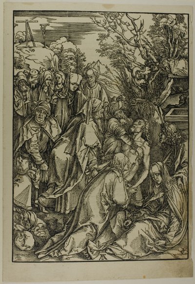 Deposición de Cristo, de La Gran Pasión de Albrecht Dürer