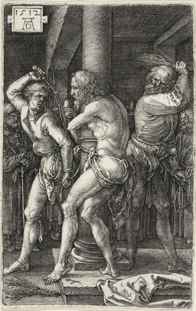 Flagelación, de La Pasión Grabada de Albrecht Dürer