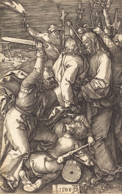 La traición de Cristo, 1508 de Albrecht Dürer