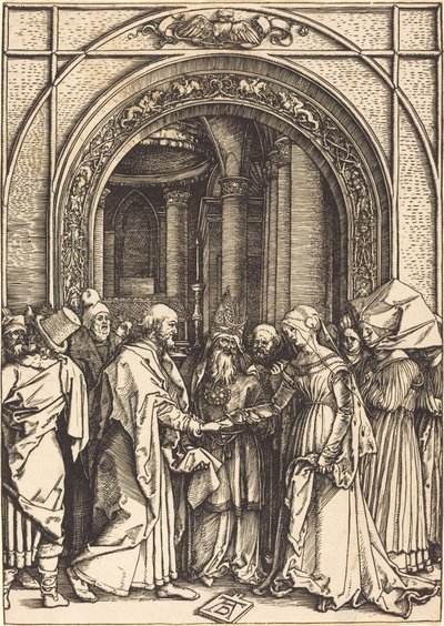 El Desposorio de la Virgen de Albrecht Dürer