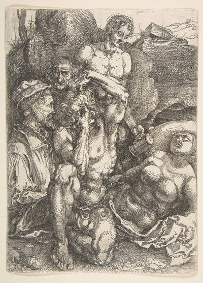 El hombre desesperado, ca. 1515 de Albrecht Dürer