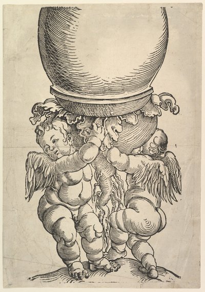 El Gran Columna bloque inferior, 1517 de Albrecht Dürer