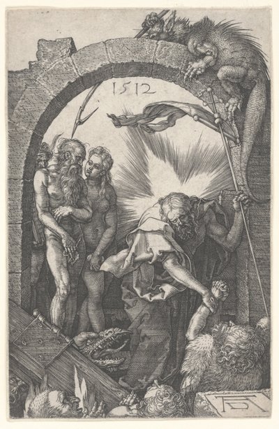 Descenso de Cristo al Limbo de Albrecht Dürer