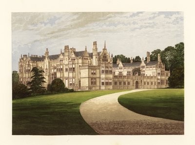 Rushton Hall, Northamptonshire, Inglaterra. de Alexander Francis (after) Lydon