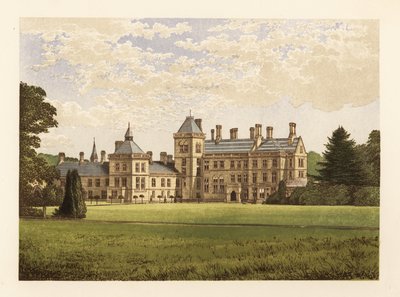 Walton Hall, Warwickshire, Inglaterra. de Alexander Francis (after) Lydon