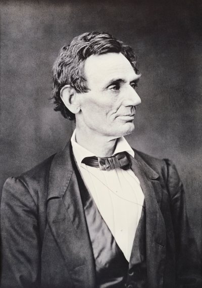 Abraham Lincoln, c.1860 de Alexander Hesler