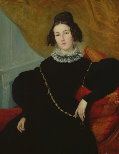 Retrato de Madame Foule de Alexandre Francois Xavier Sigalon