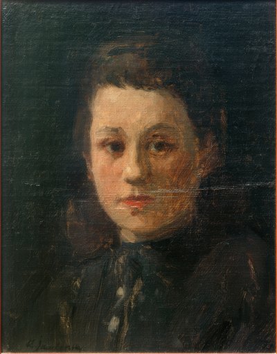 Helene, retrato juvenil de Alexej von Jawlensky