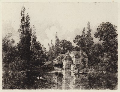 Molino de Iffley de Alfred Louis Brunet Debaines