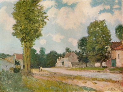 La Ruta de Versalles, siglo XIX, 1929 de Alfred Sisley