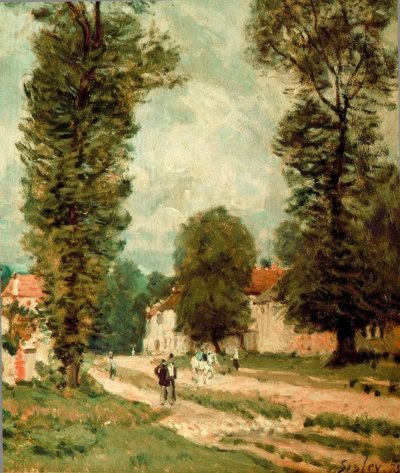 La ruta de Versalles de Alfred Sisley