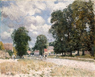 El camino a Marly-le-Roi de Alfred Sisley