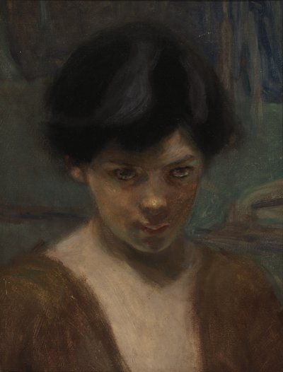 Estudio de la cabeza de un niño de Alice Pike Barney