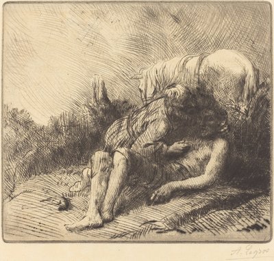 El buen samaritano de Alphonse Legros