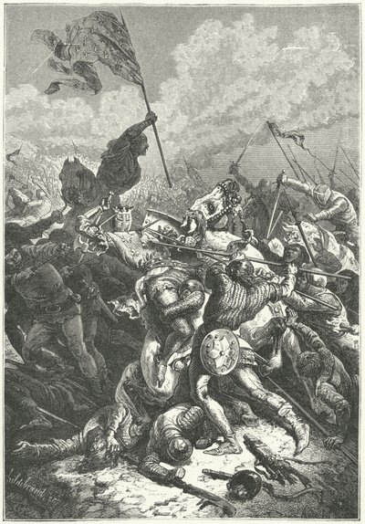 Batalla de Bouvines de Alphonse Marie de (after) Neuville