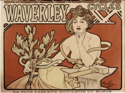 Ciclos Waverley de Alphonse Mucha