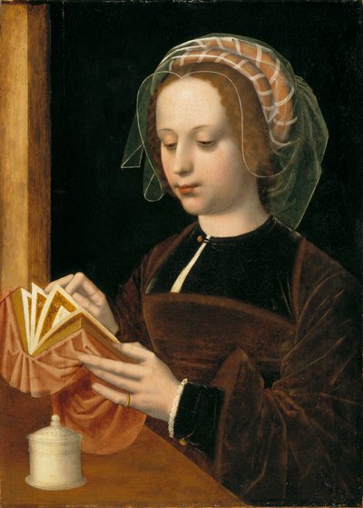 La Magdalena leyendo, c.1530-50 de Ambrosius Benson