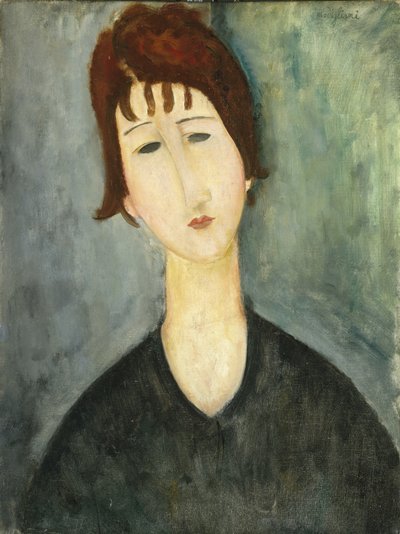 Una Mujer, 1917-20 de Amedeo Modigliani