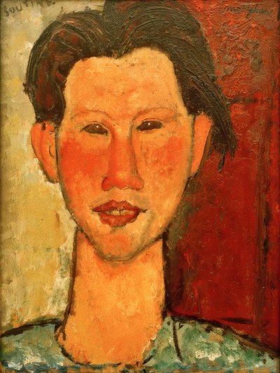 Retrato de Chaim Soutine de Amedeo Modigliani