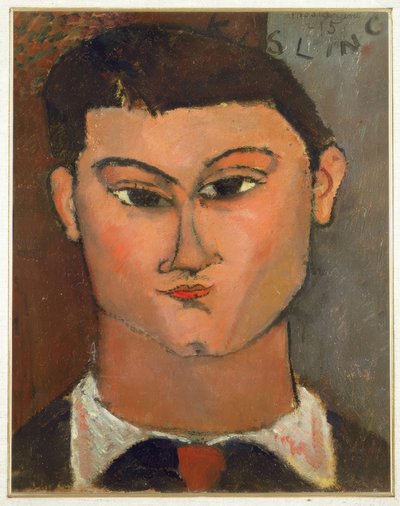 Retrato del pintor Moïse Kisling de Amedeo Modigliani